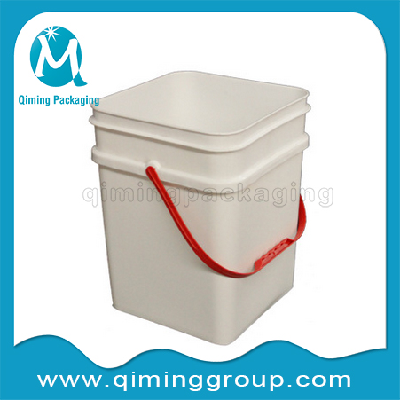 Square Specialty Plastic Buckets Pails Qiming Packaging Qiming