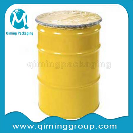 Drum Plastic Covers With Elastic Locking Qiming Packaging Lids Caps