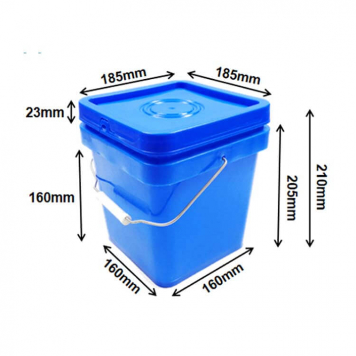 Square Specialty Plastic Buckets Pails