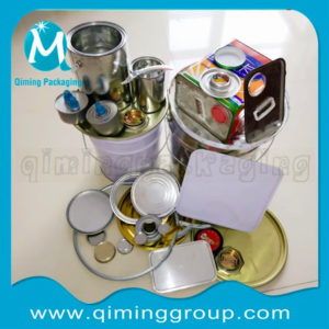 metal pails buckets cans and its lids covers