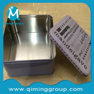 Square Tinplate Cans For Food Industry Qiming Packaging