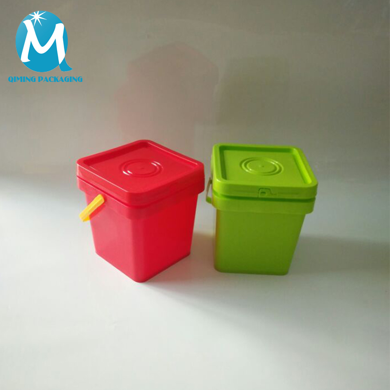 Wholesale Square Plastic Pails Buckets - Qiming Packaging Lids Caps  Bungs,Cans Pails Buckets Baskets Trays