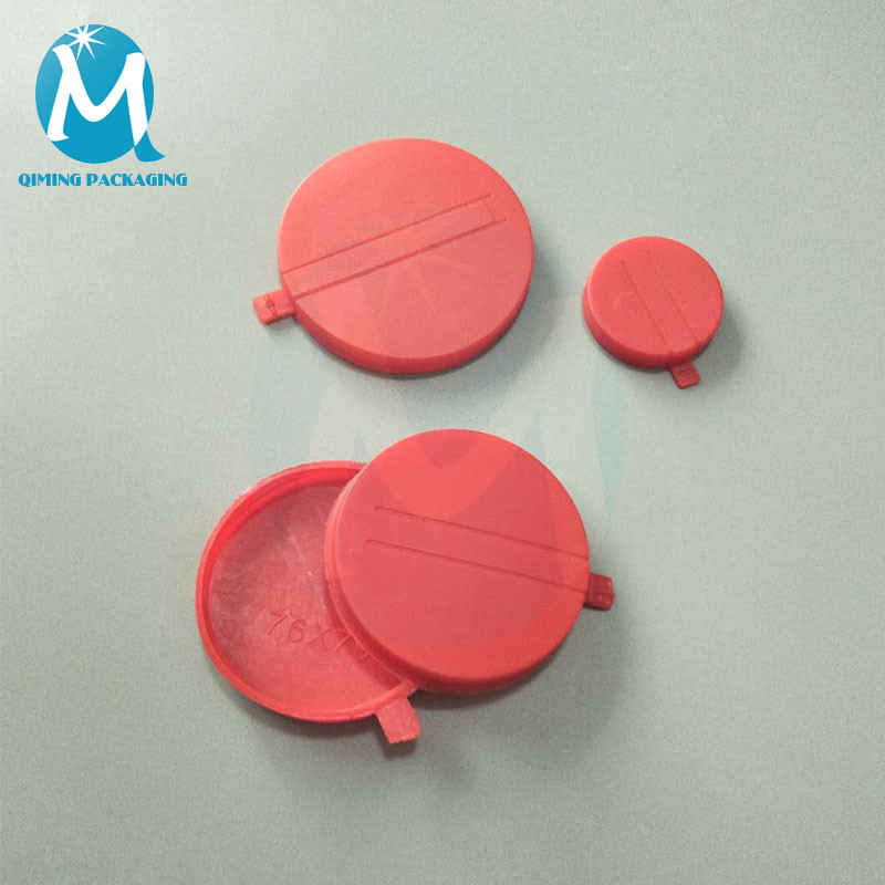 Full-size Red Plastic Drum Cap Seals - Qiming Packaging Lids Caps Bungs ...