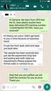 clear bucket feedback