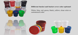 plastic round bucket 2