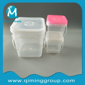 plastic square bucket