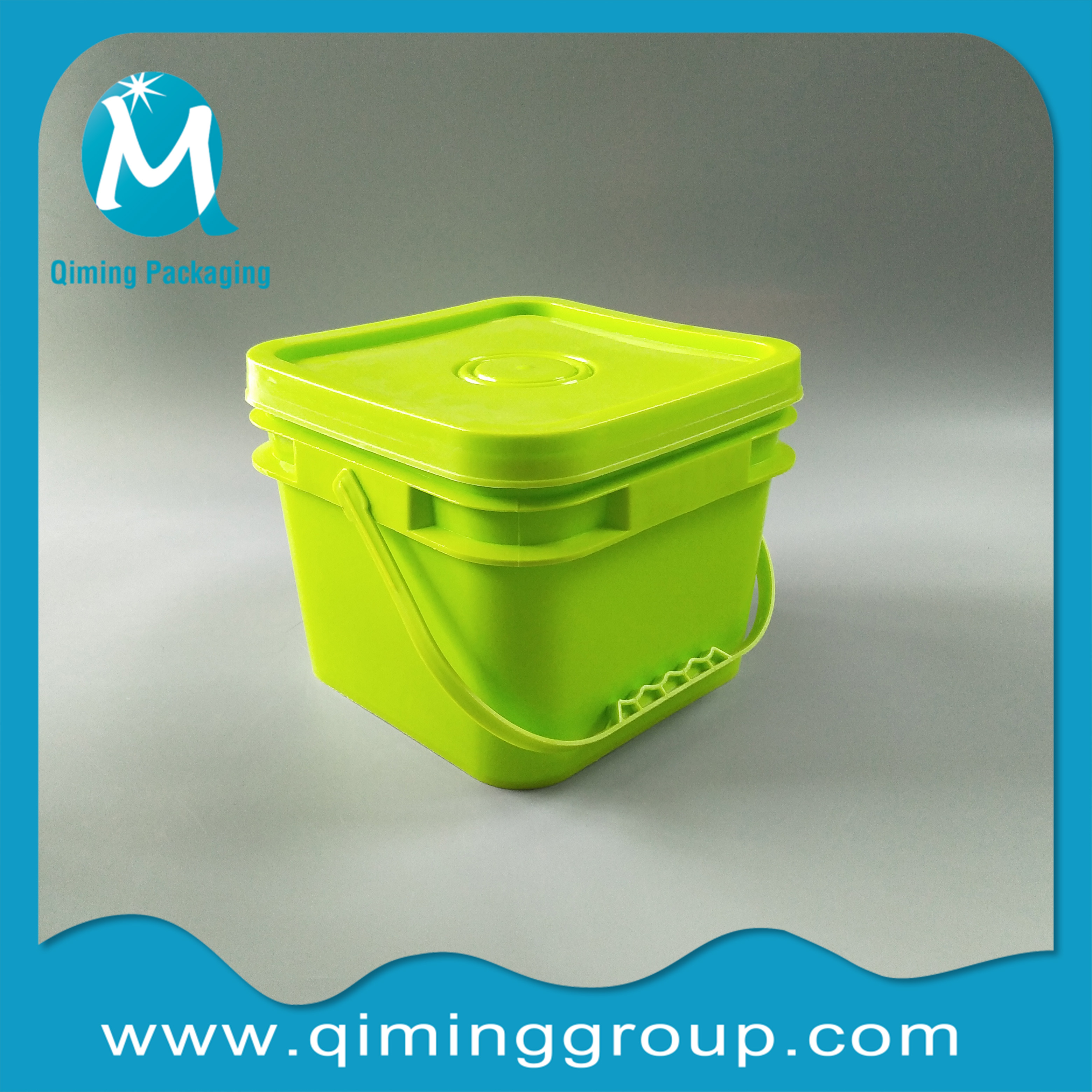 plastic square bucket3 - Qiming Packaging Lids Caps Bungs,Cans Pails ...