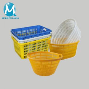 plastic storage basket