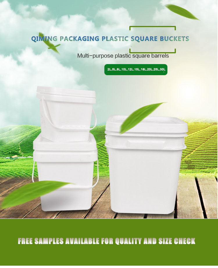 Benefits of Using Square Buckets - ePackageSupply