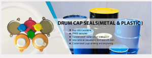 Drum metal cap seal