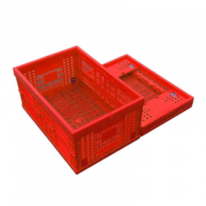 plastic folding crates foldable basket PLASTIC COLLAPSIBLE CRATES