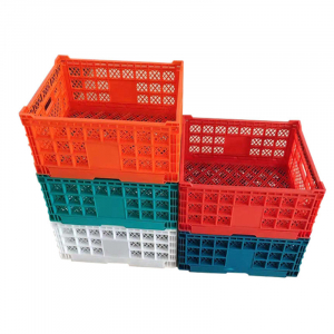 plastic folding crates foldable basket PLASTIC COLLAPSIBLE CRATES