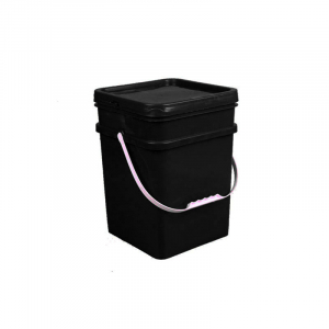 square plastic buckets with lids for sale