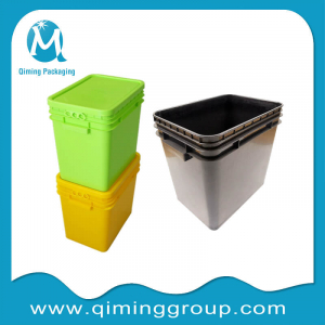 rectangular bucket plastic