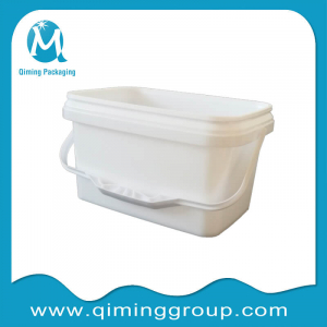 plastic rectangular bucket