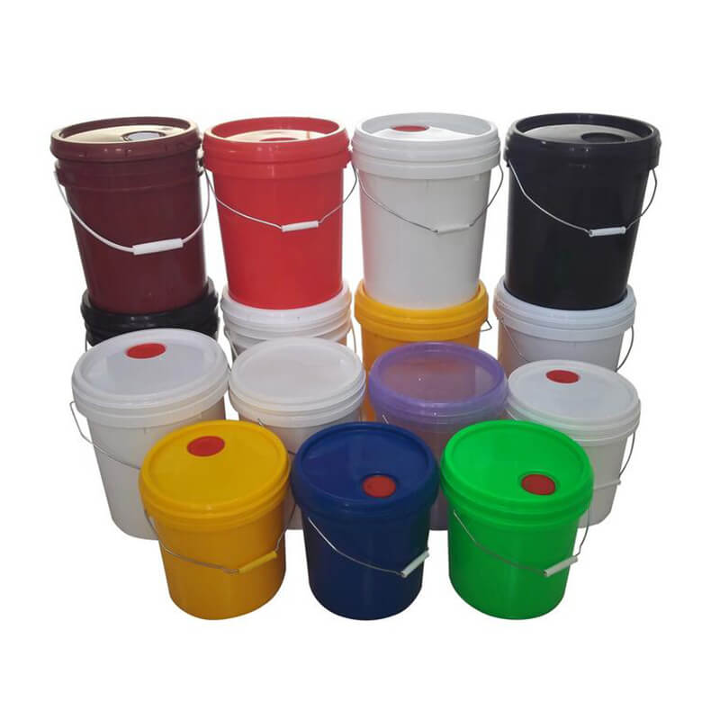 Plastic buckets pails free samples manufacture custom
