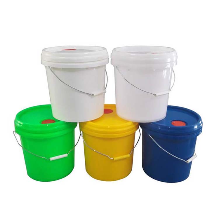 Round Plastic Bucket Manufacturers, Paint Plastic Bucket Supplier,  Wholesale Round Pail Supplier